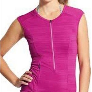 Athleta Pacifica Illume UPF Tank - pink M